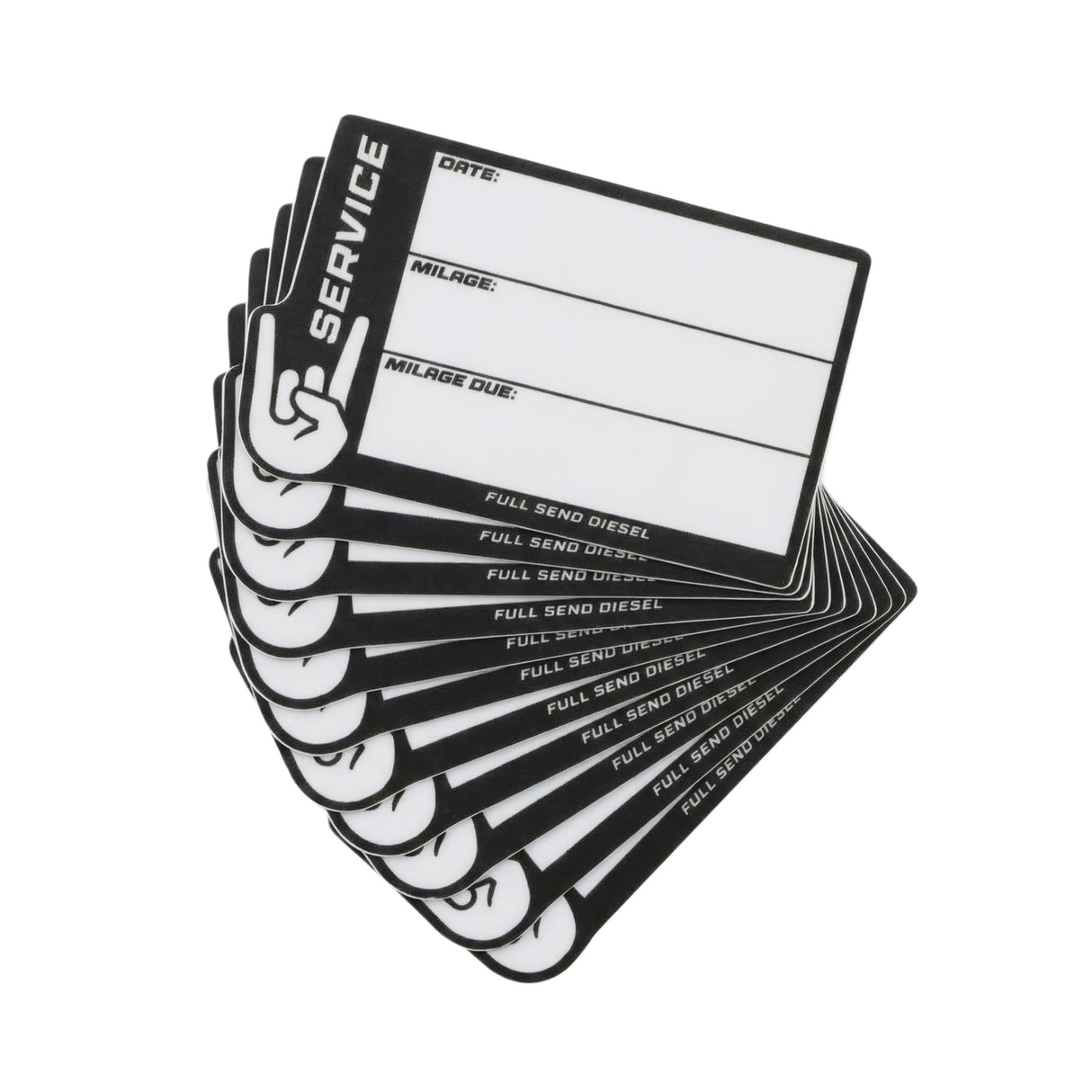 FSD Service Stickers