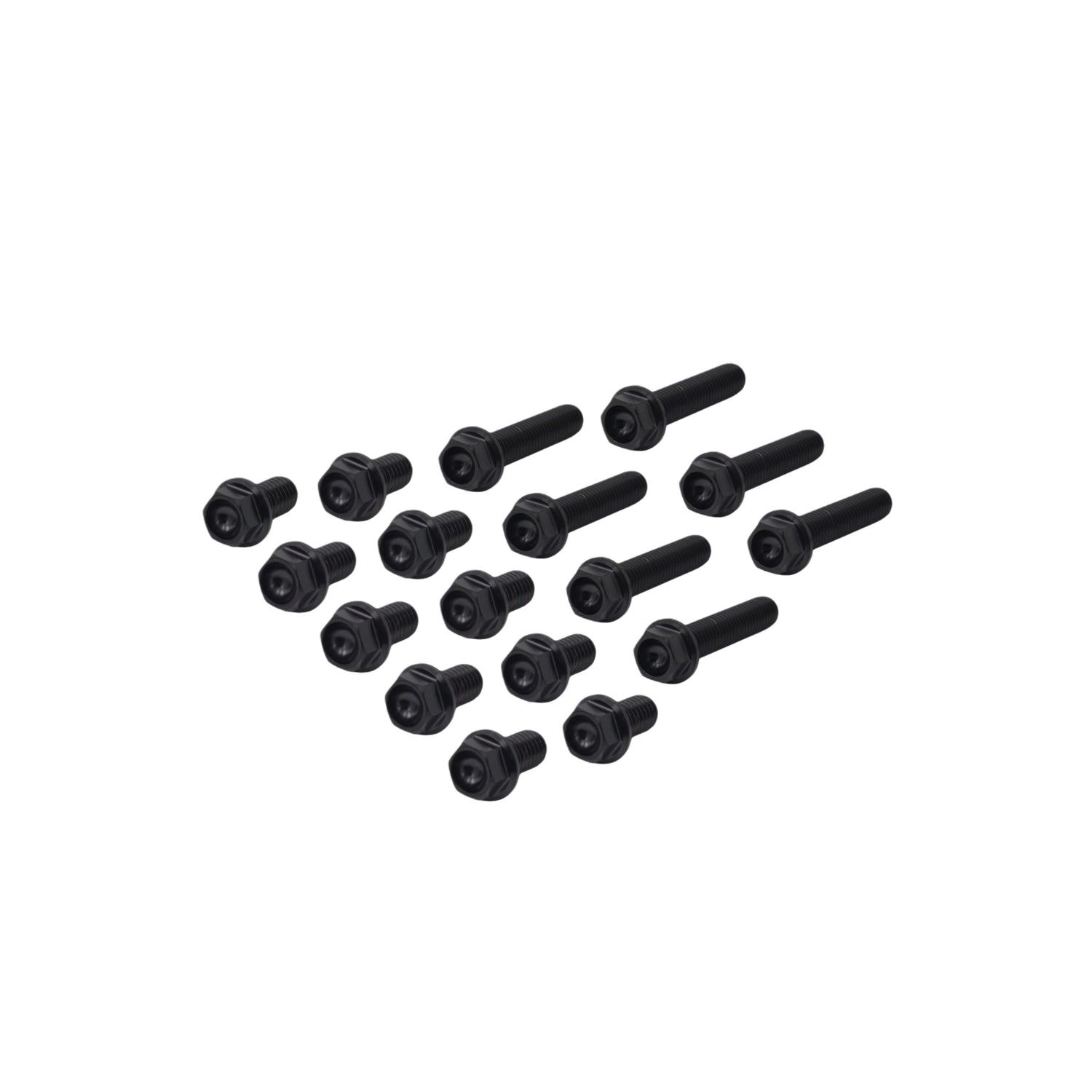 FSD 5.9L/6.7L 24V CR Timing Cover Bolt Kit Black - FSD131B