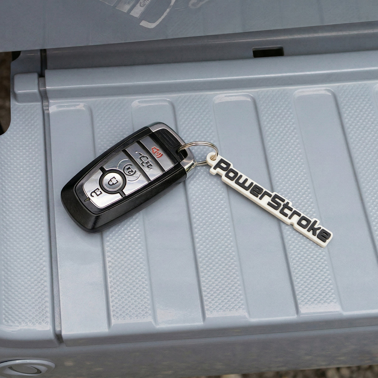 Powerstroke Keychain