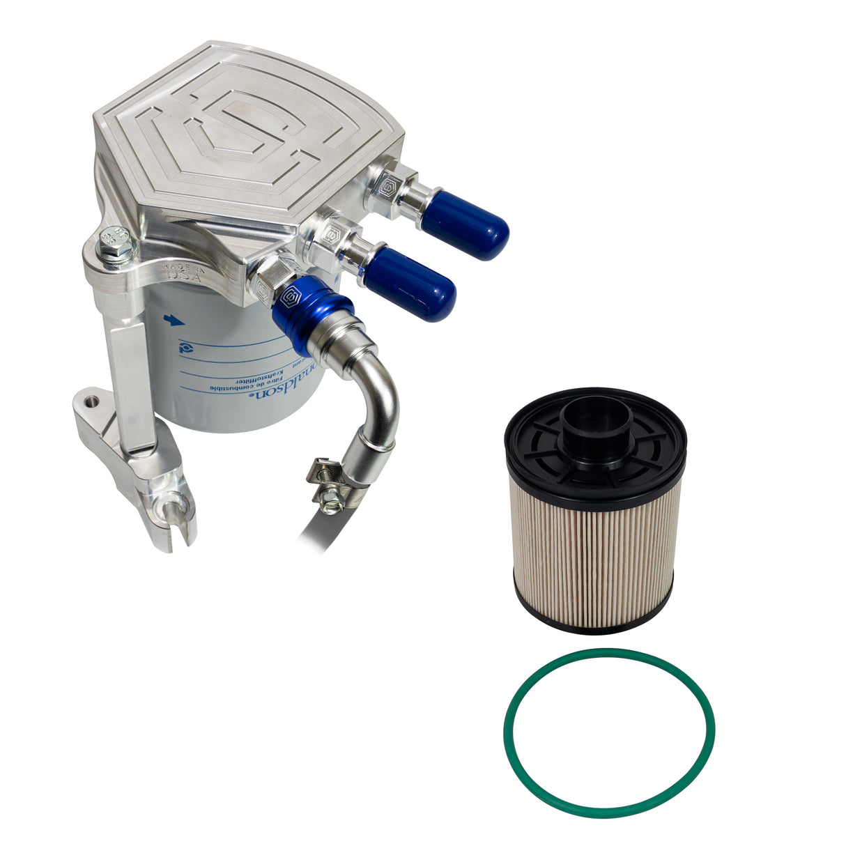 S&S Ford 6.7L Fuel Leak Prevention Kit Plus for F650 and F750 (6.7F17-LPK-PLUS-650)