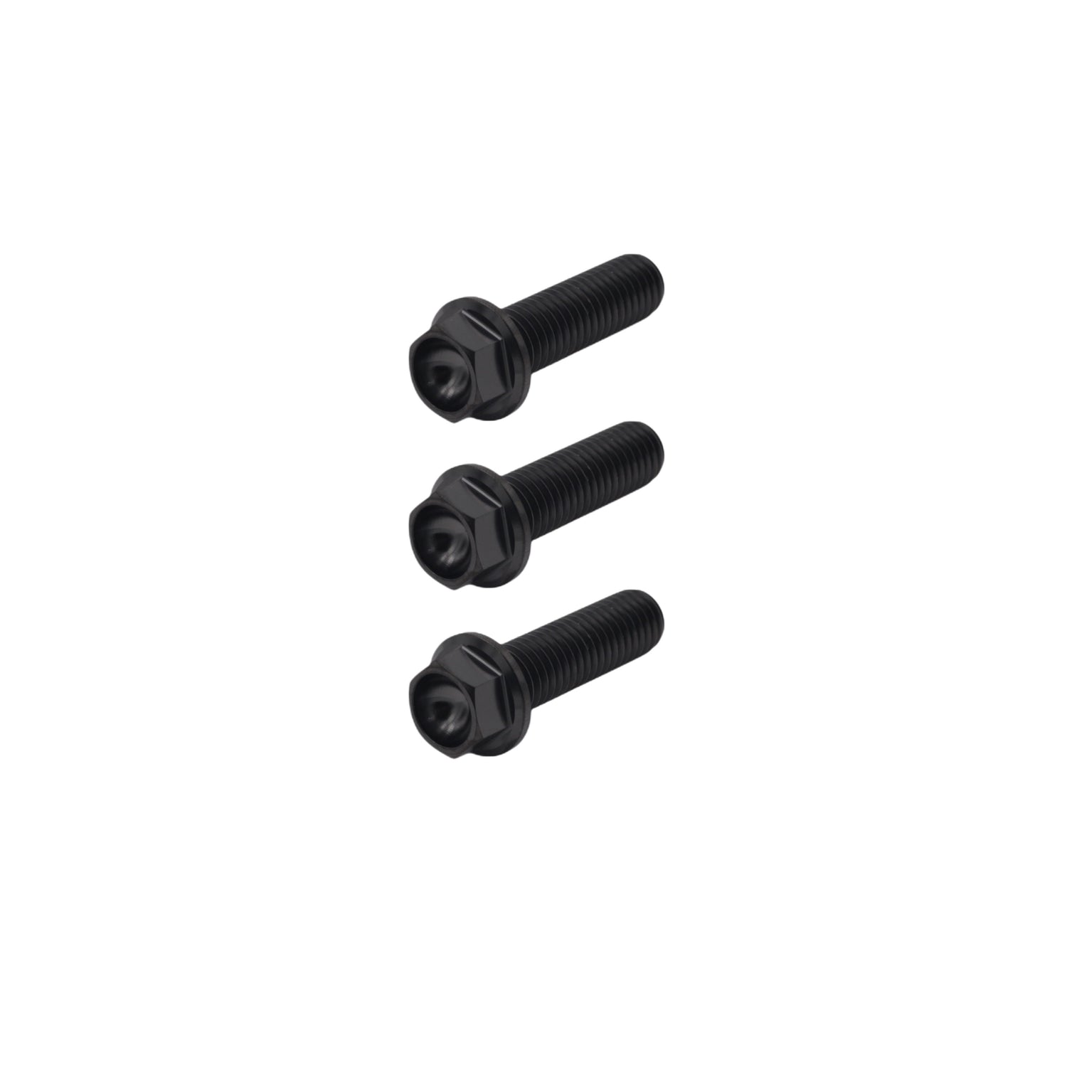 FSD 5.9L/6.7L Starter Bolt Kit Black - FSD124B