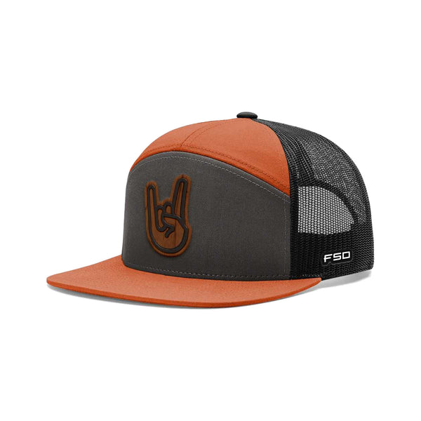 FSD Woodgrain Emblem Trucker