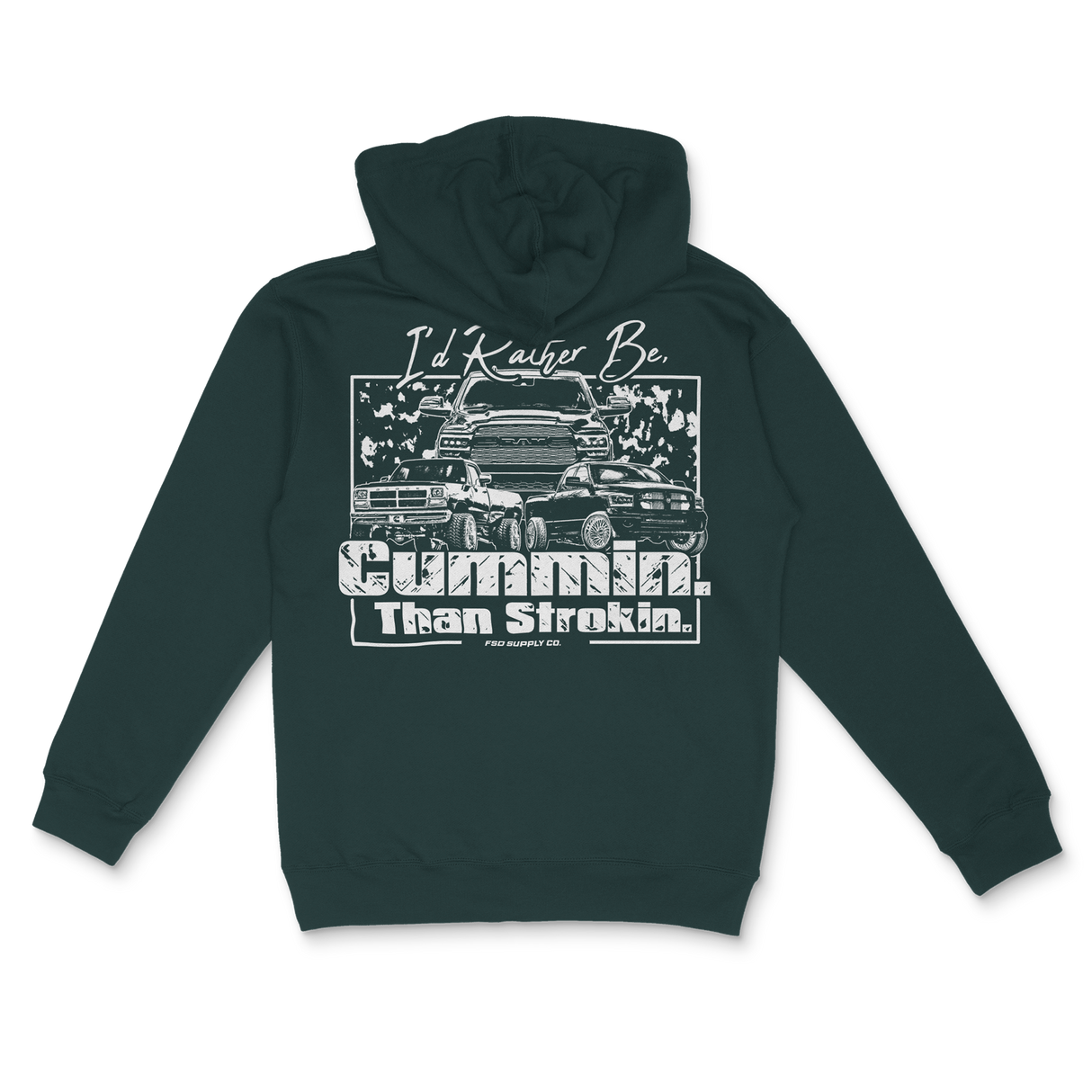 Id Rather Be... Heavyweight Hoodie