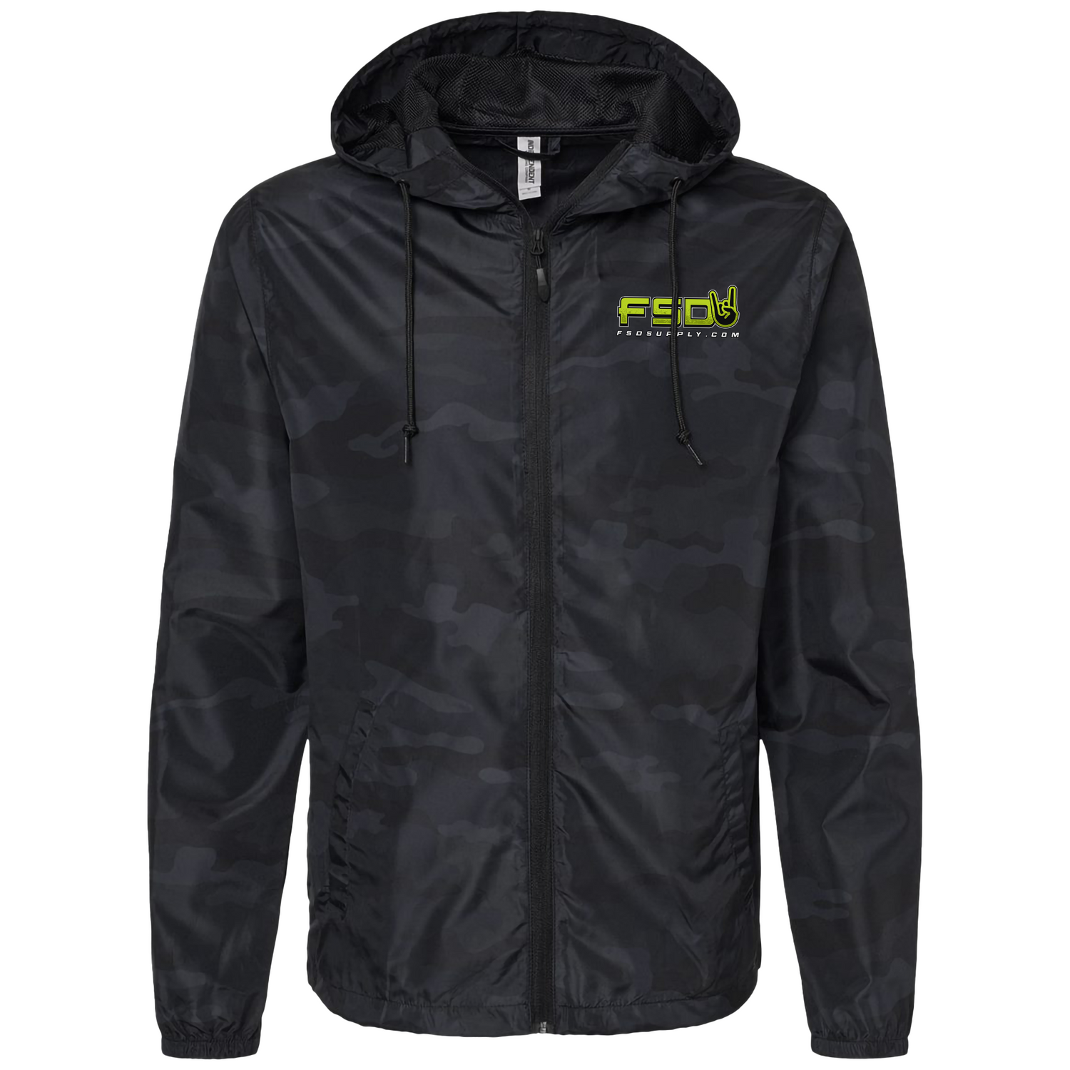 FSD18 Black Camo Windbreaker