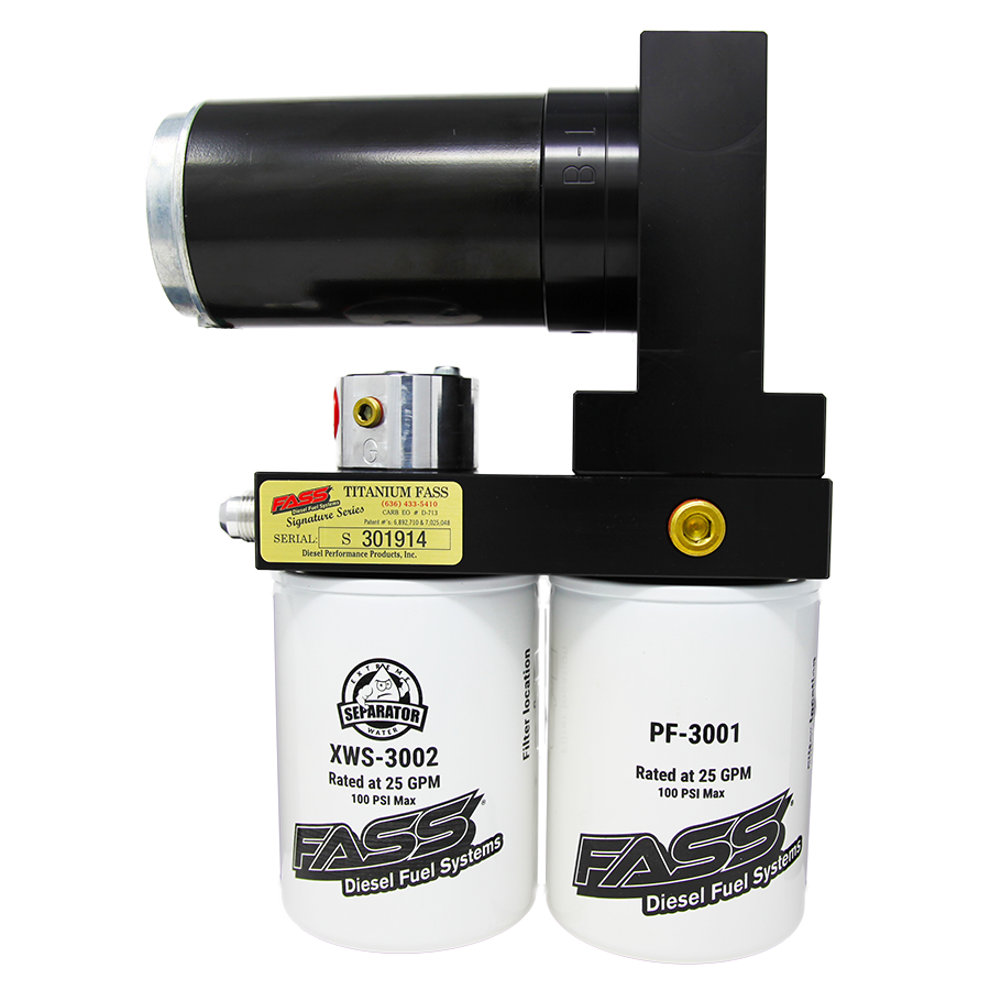 FASS TSF17290F240G Titanium Signature Series Diesel Fuel System 290F 240GPH@55PSI Ford Powerstroke 6.7L 2011-2016