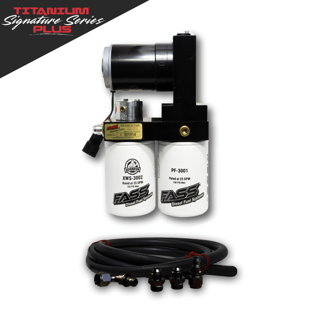 Titanium Signature Series Plus Fuel System for 2001-2010 Silverado/Sierra Duramax 6.6L (Stock-600hp) FASS
