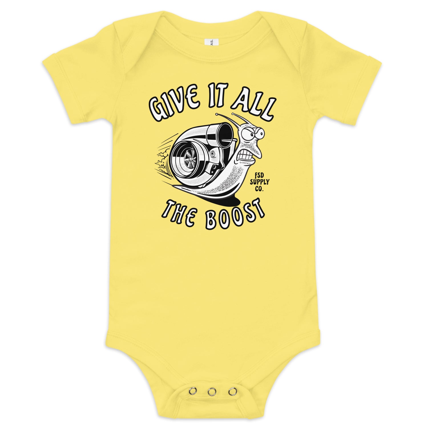 "The Boost" Baby Short Sleeve Onesie