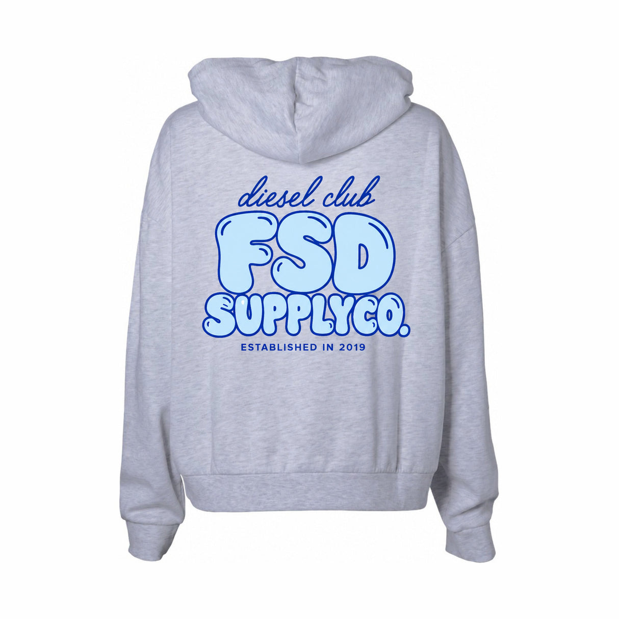 FSD Supply Co Bubble Hoodie Back Print