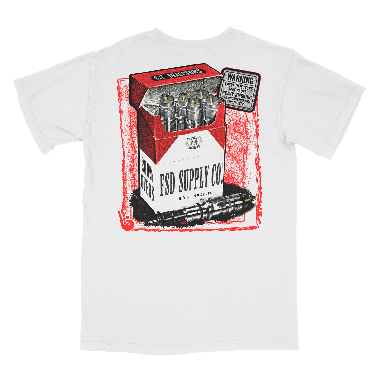 Pack of Injectors Tee
