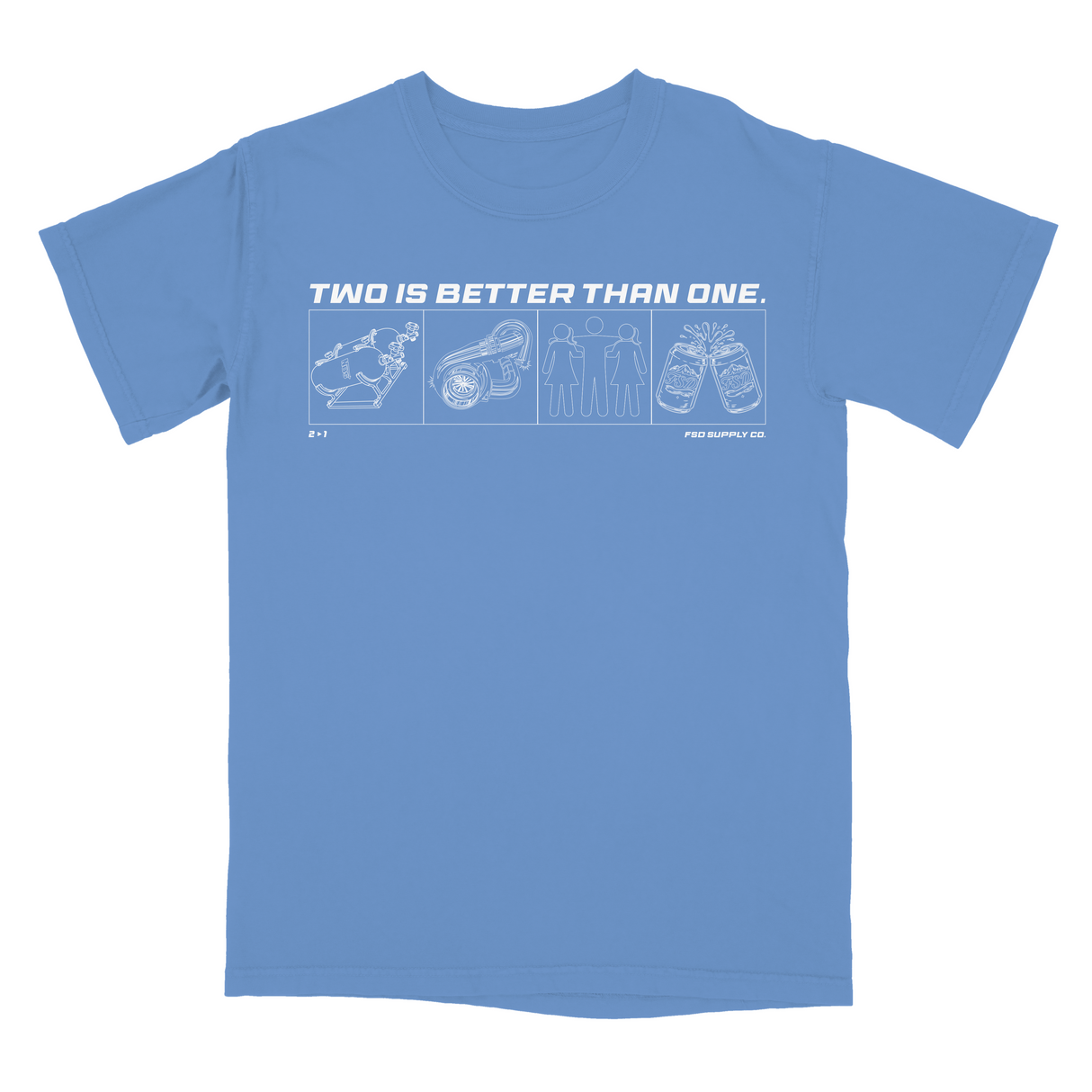 Two Is Better Tee