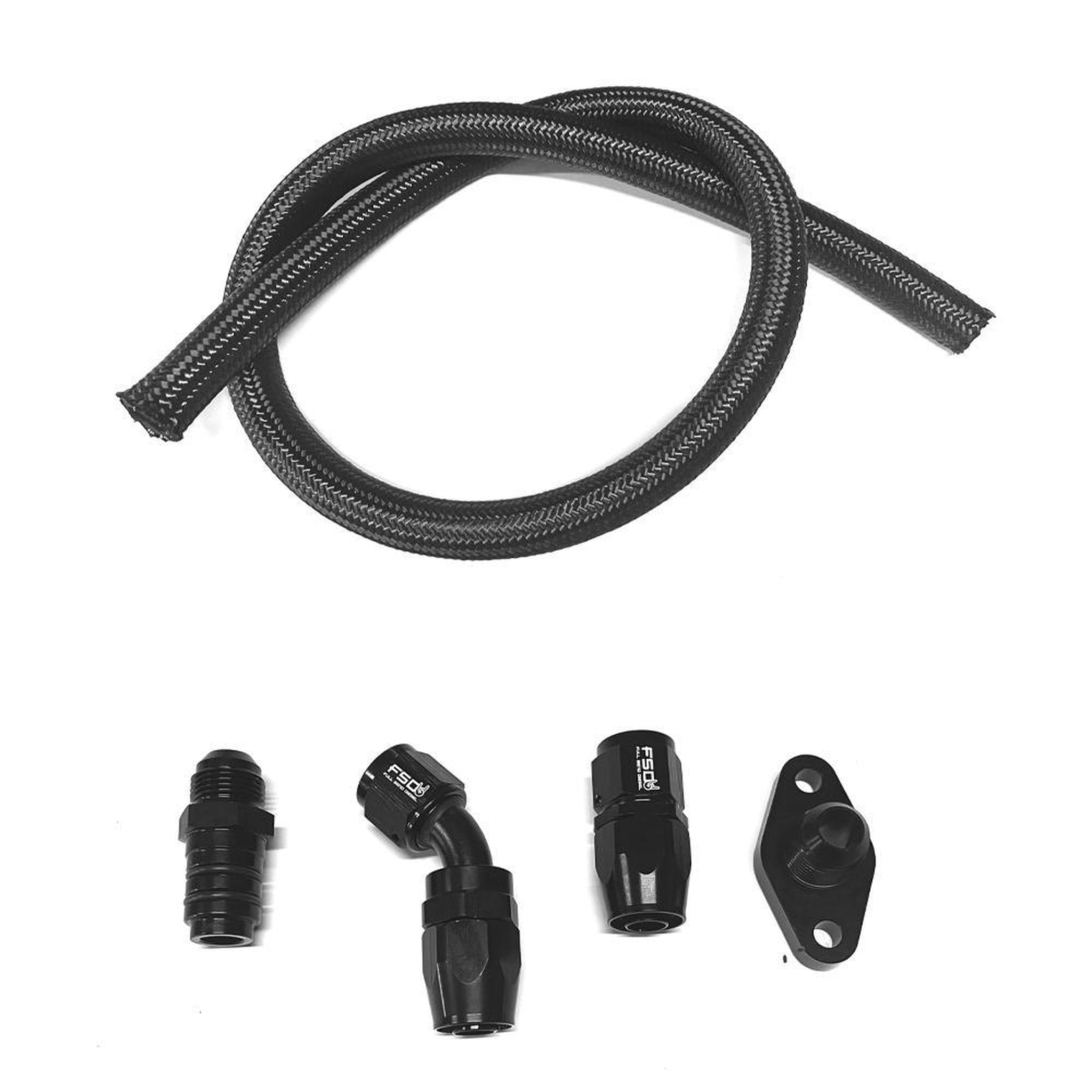 Universal Cummins DIY 10AN Turbo Drain Kit FSD Supply Co.