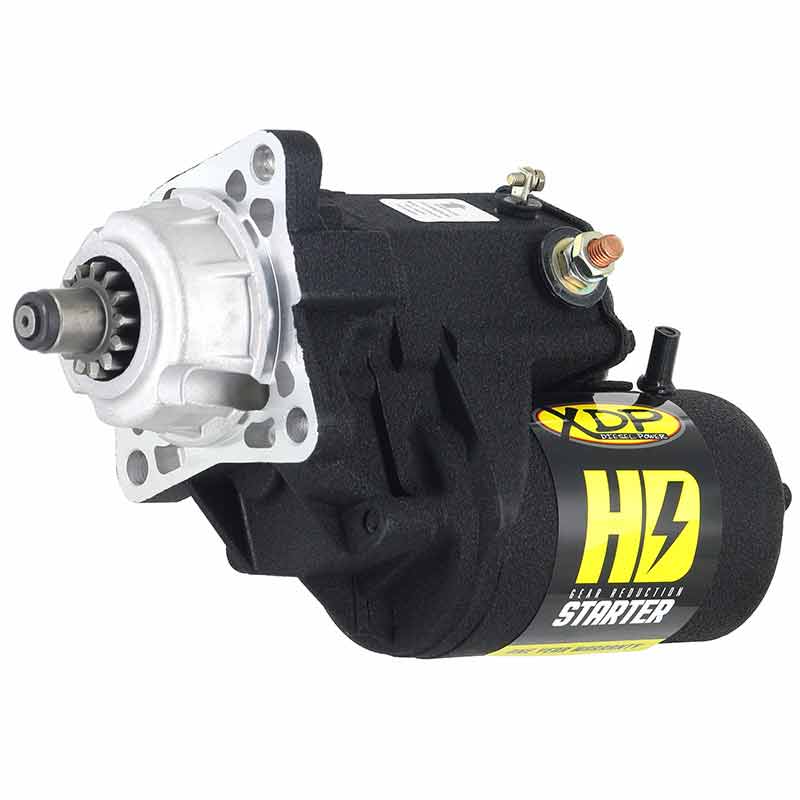 XDP Gear Reduction Starter 94-02 Dodge 5.9L Cummins Wrinkle Black XD257