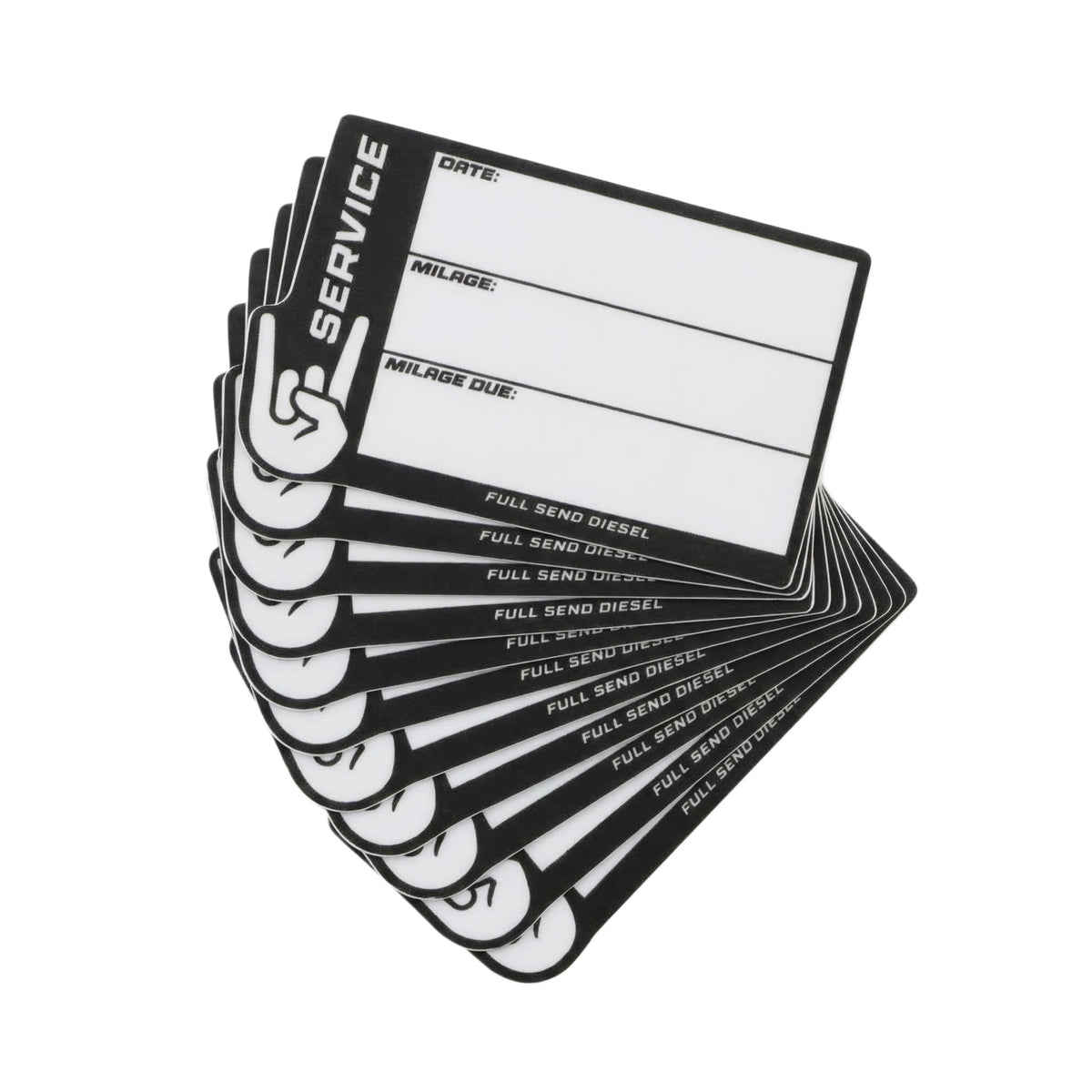 FSD Service Stickers – FSD Supply Co.
