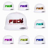 FSD Go-To White Flat Snapback Trucker