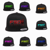 FSD Go-To Black Flat Snapback Trucker