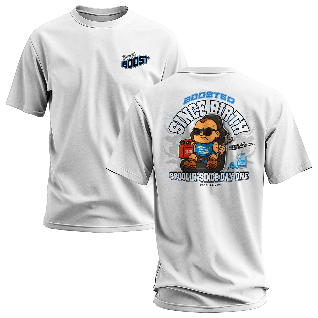 Boosted Baby Tee