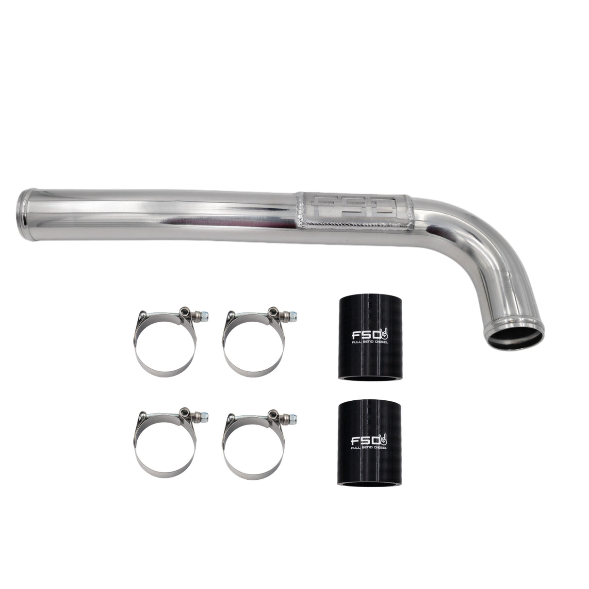FSD 19'-22' 6.7 Cummins Fabricated Upper Coolant Pipe
