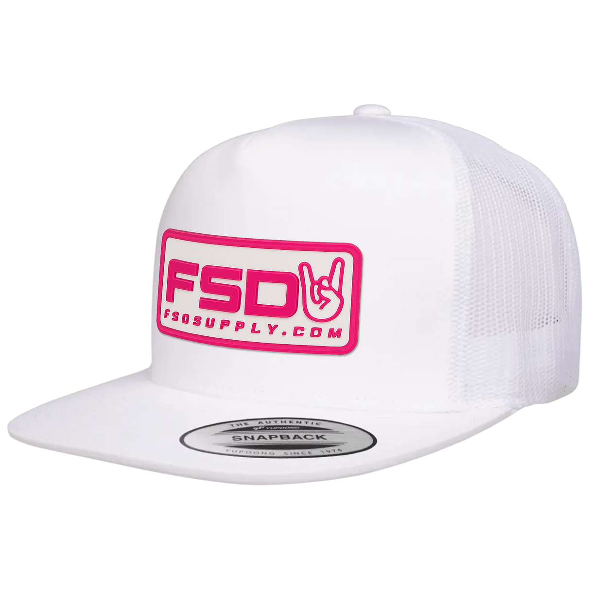FSD19 Flatbrim Trucker w/ PVC Patch