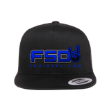 FSD Go-To Black Flat Snapback Trucker