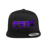 FSD Go-To Black Flat Snapback Trucker