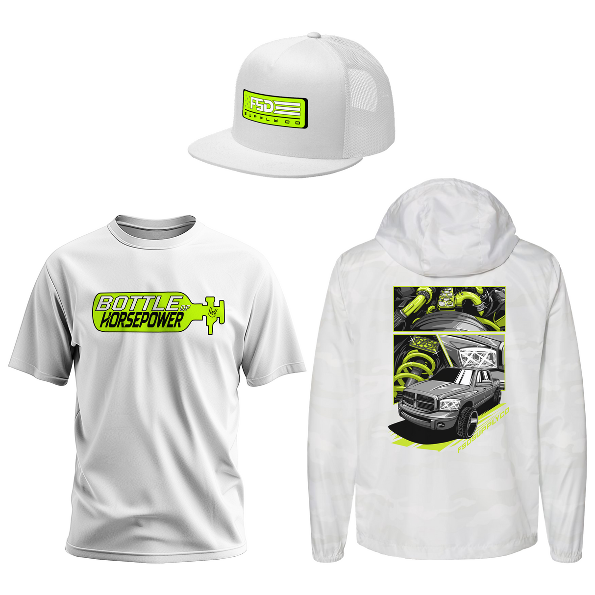 FSD18 White Bundle