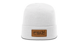 FSD Leather Patch Beanie