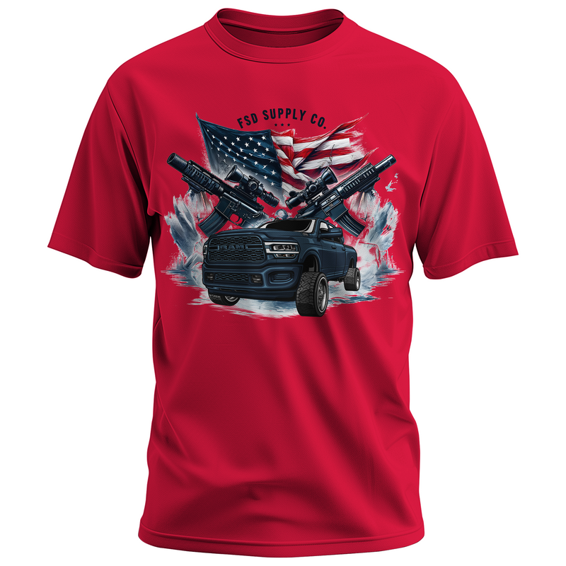 “Trucks, Guns, & Freedom” Tee