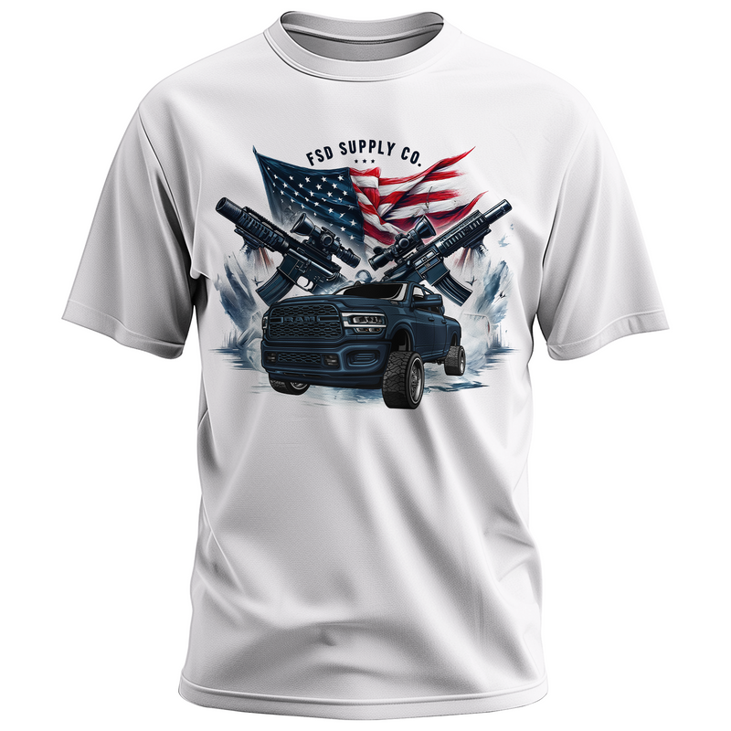 “Trucks, Guns, & Freedom” Tee