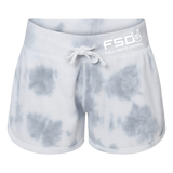 FSD Women's Tie Dye Fleece Shorts