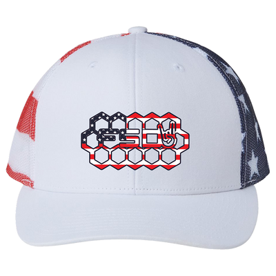 USA Grid Hat