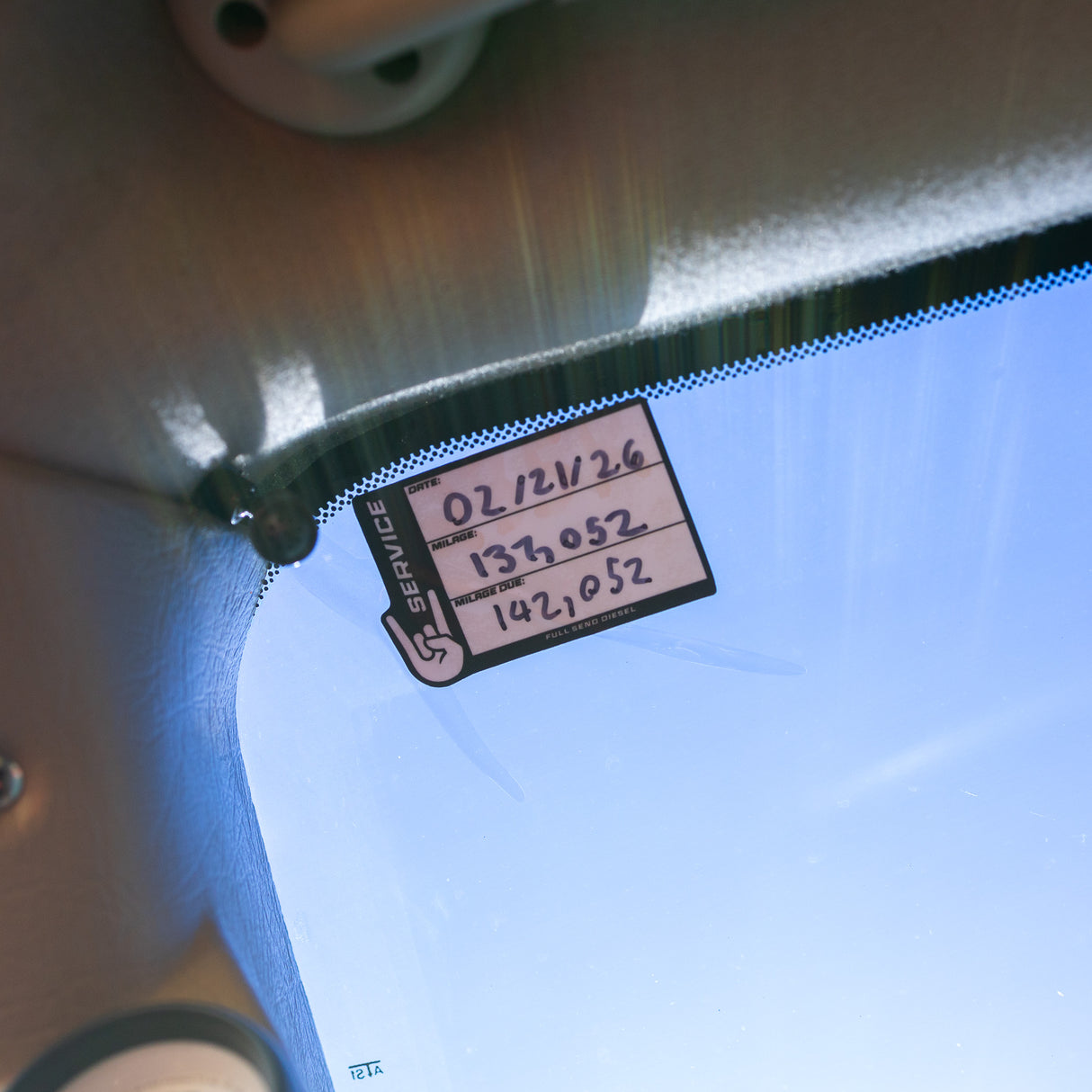 FSD Service Stickers