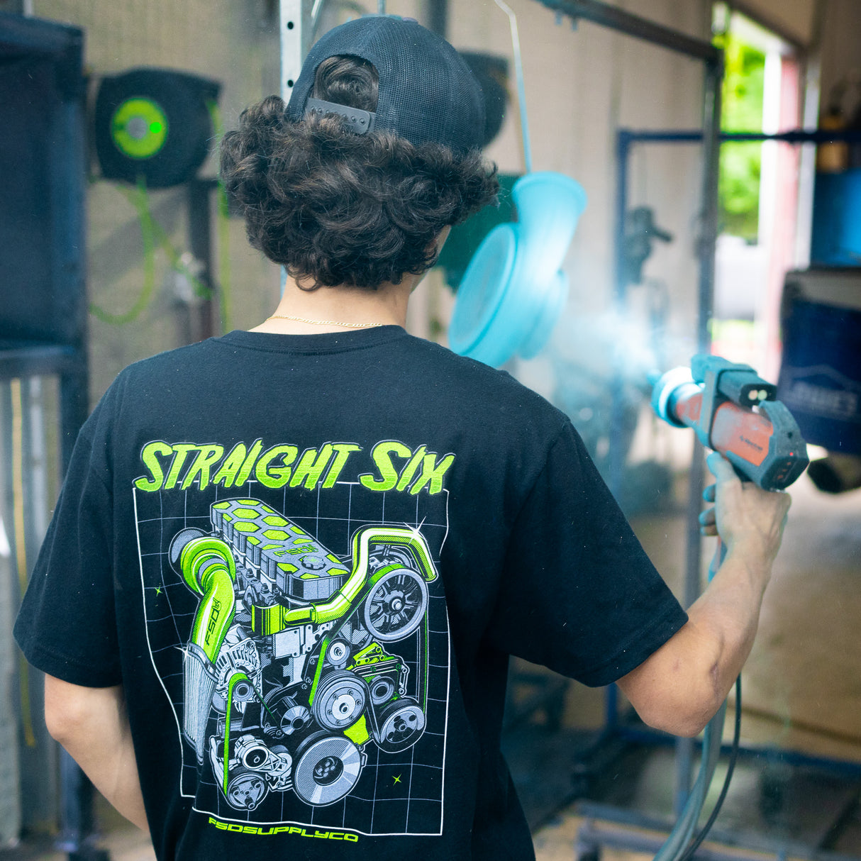 Straight Six Tee