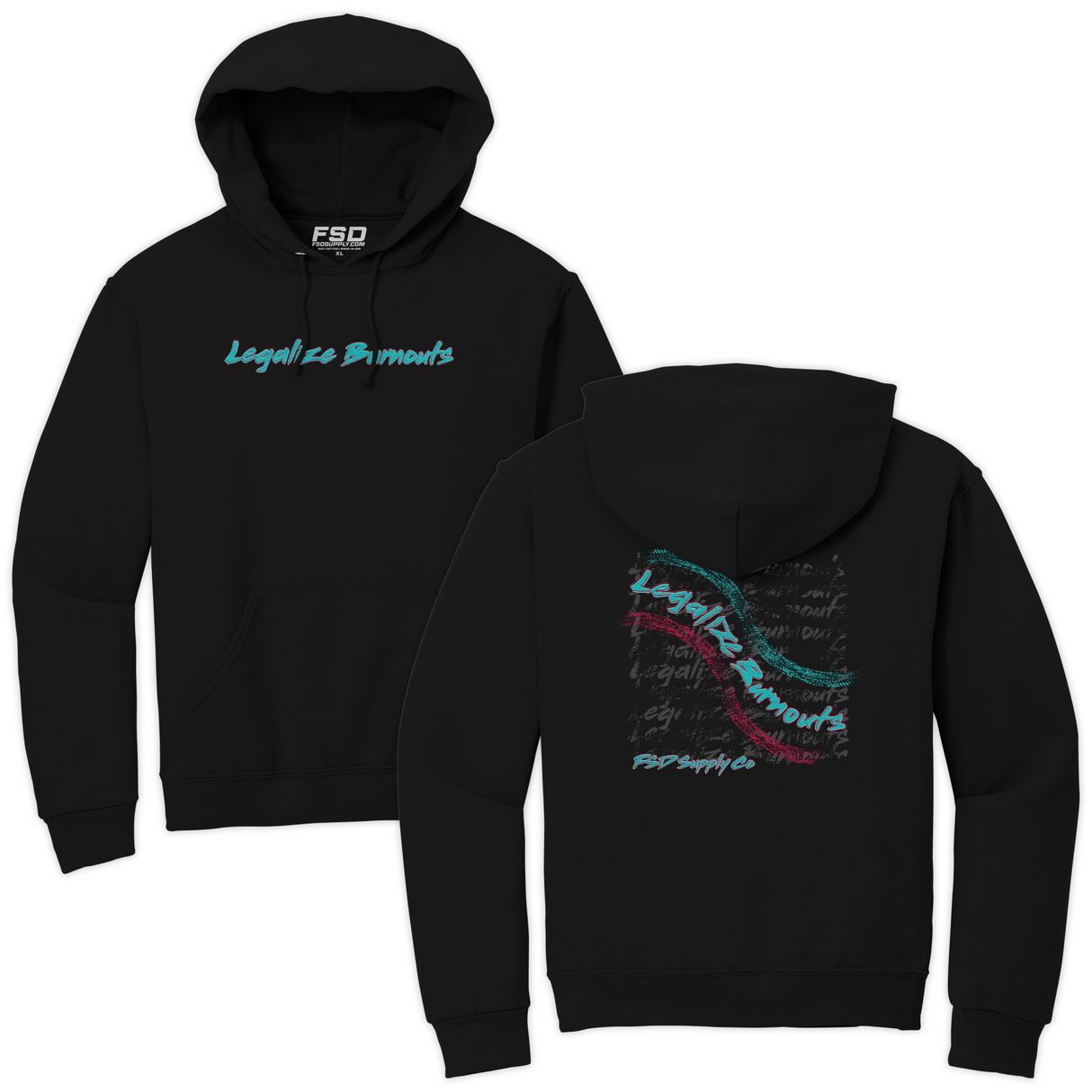 Legalize Burnouts Heavyweight Hoodie