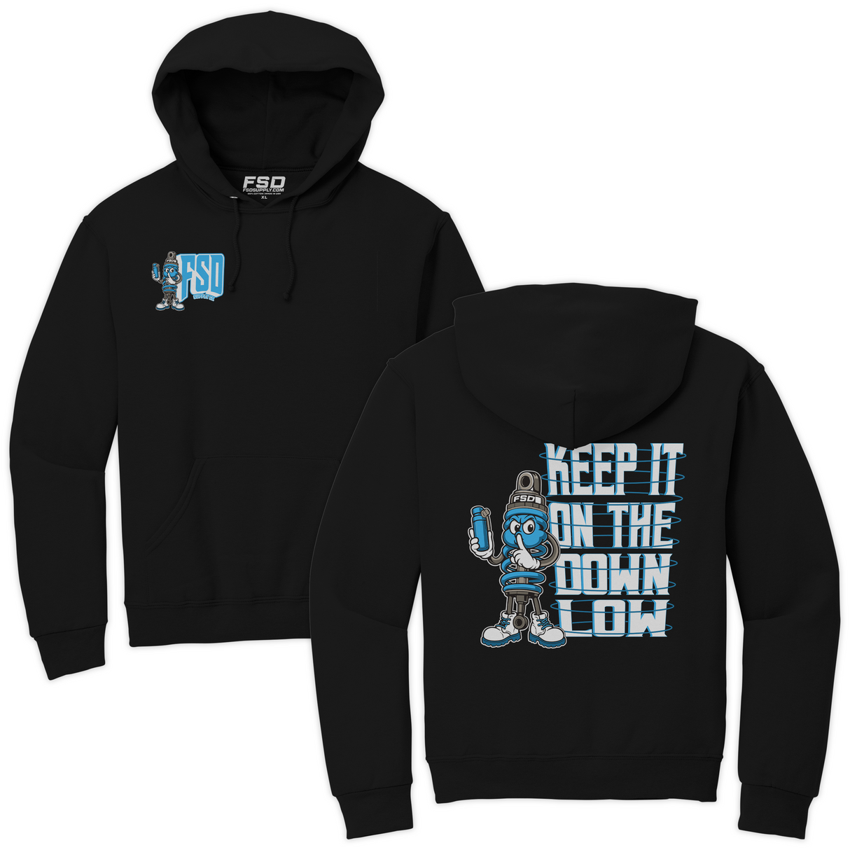 Keep It On The Down Low Heavyweight Hoodie