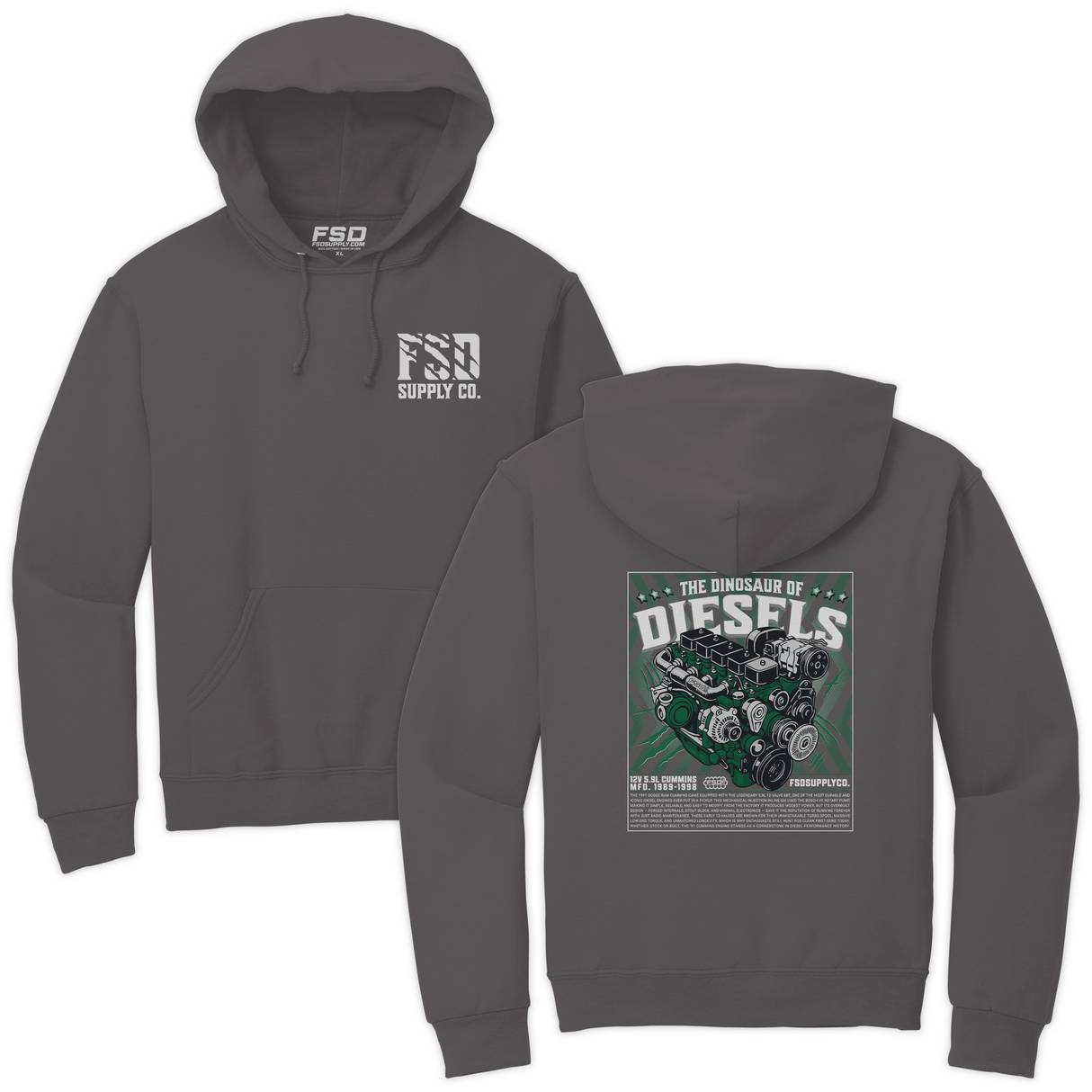 Diesel Dinosaur Heavyweight Hoodie