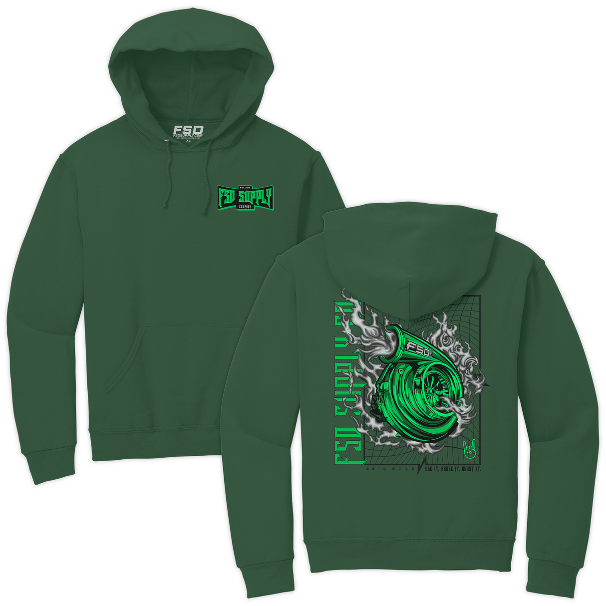 Spoolin' Hot Heavyweight Hoodie