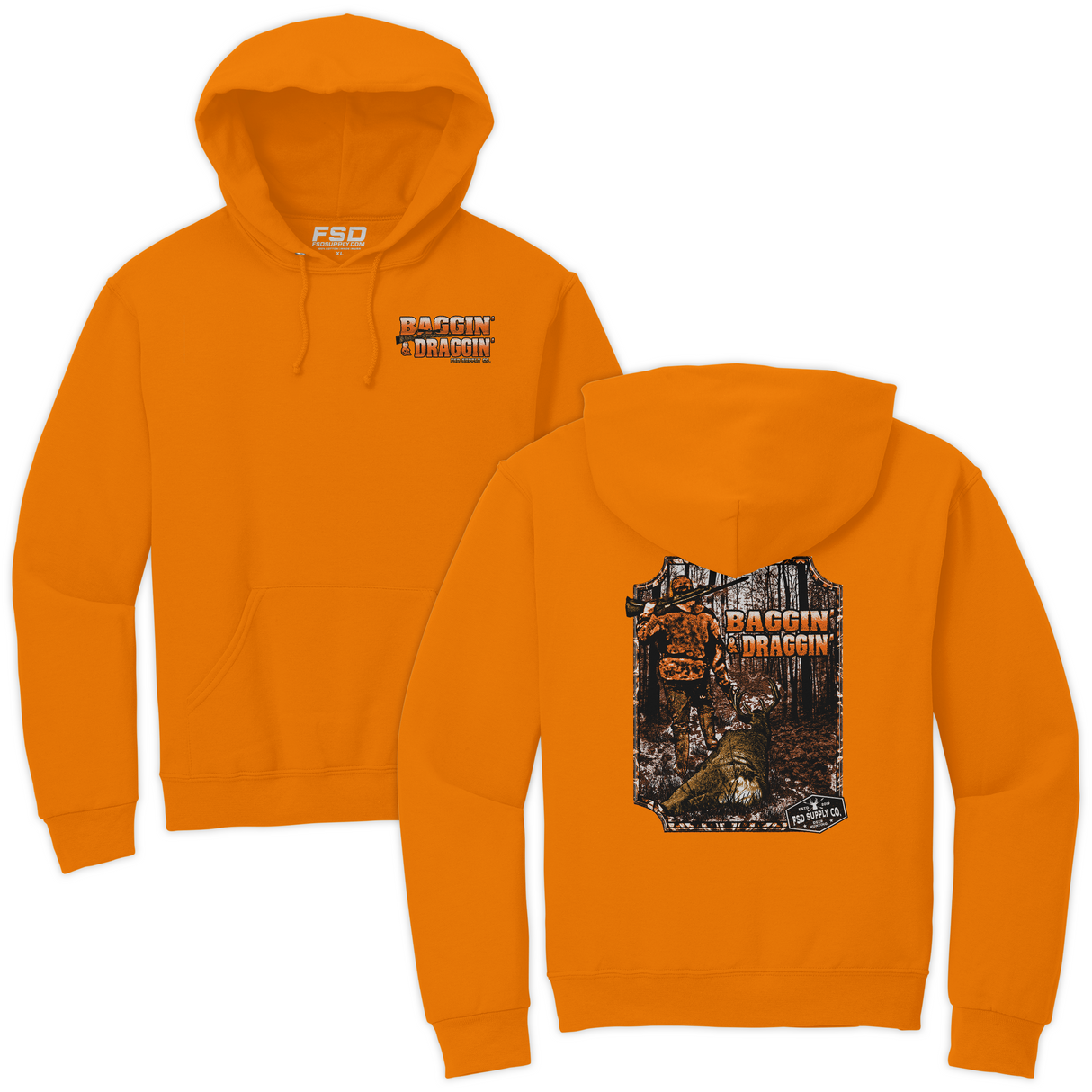 Bag & Drag Rustic Heavyweight Hoodie