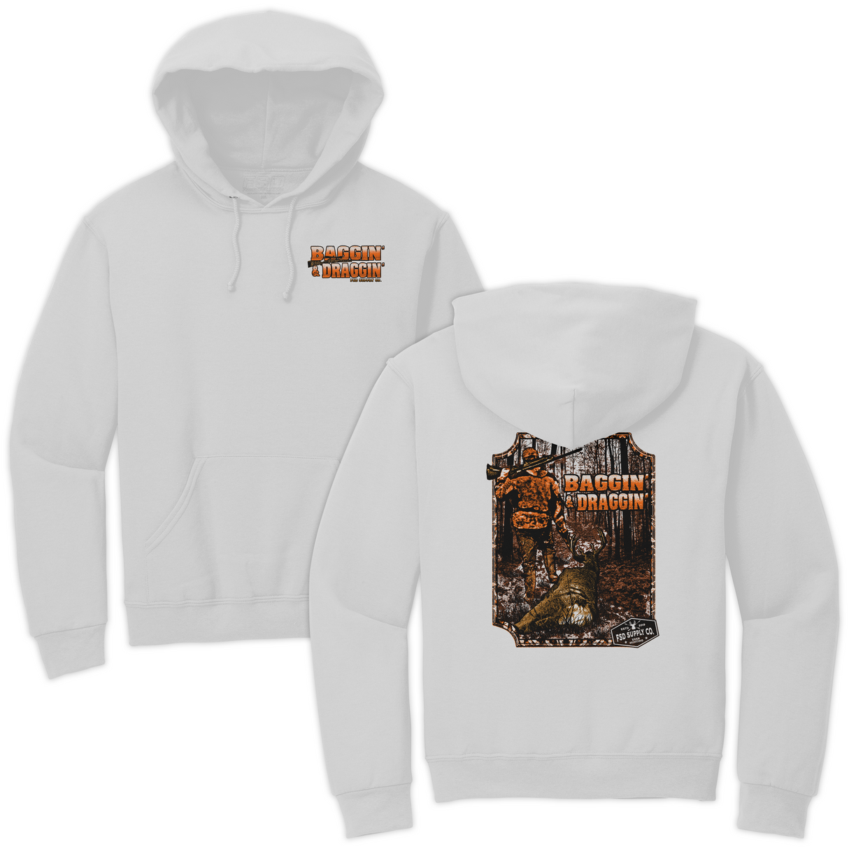 Bag & Drag Rustic Heavyweight Hoodie