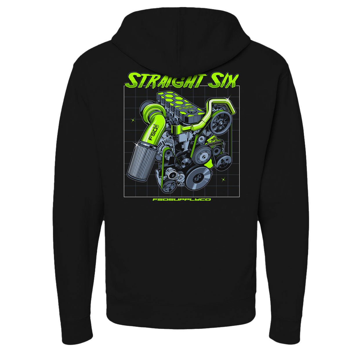 Straight Six Hoodie