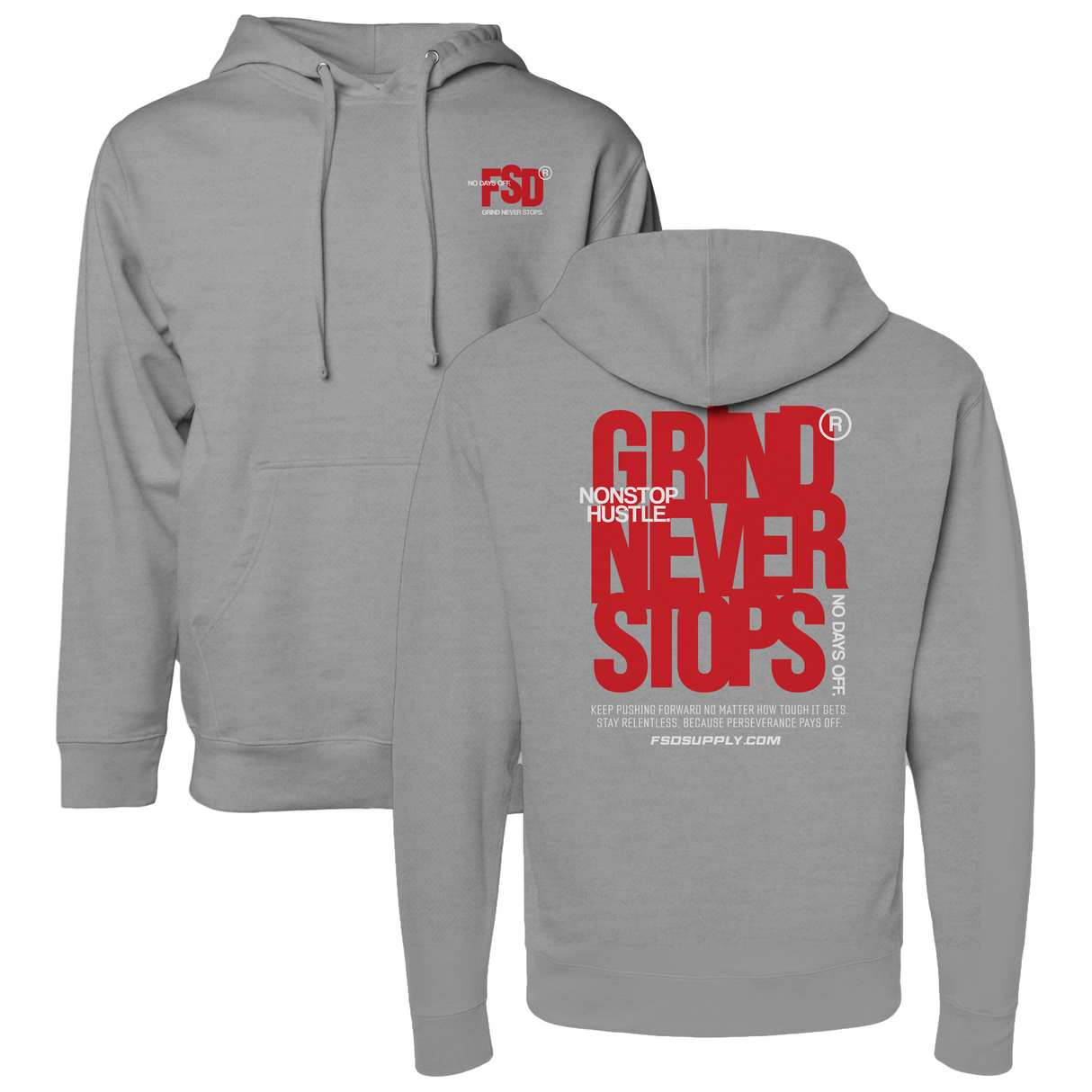 “Grind Never Stops” Hoodie