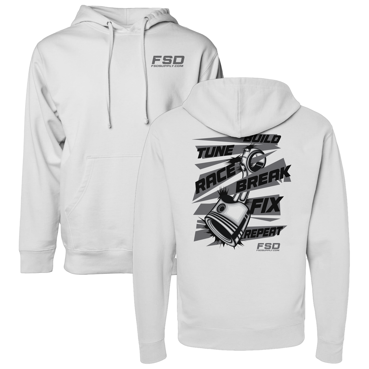 Build-Tune-Race-Break-Fix-Repeat Hoodie