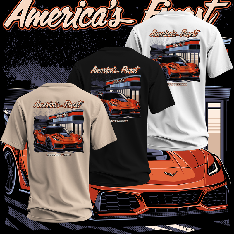 "FSD14" Vette Cafe Tee