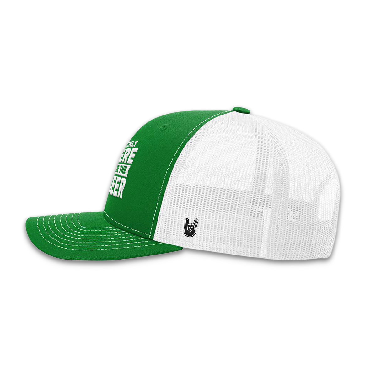 Here for the Beer - St Patty's Snapback Trucker Hat