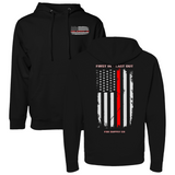 Thin Line Support Hoodie