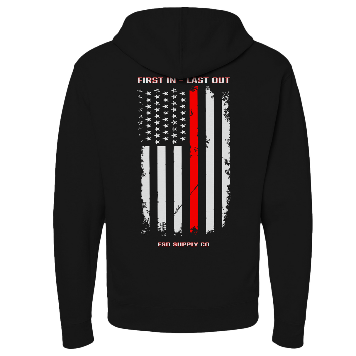 Thin Line Support Hoodie