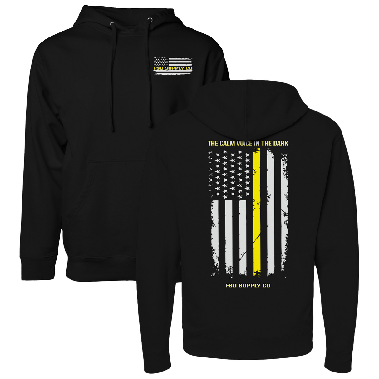 Thin Line Support Hoodie