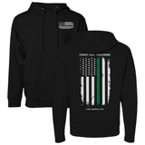 Thin Line Support Hoodie
