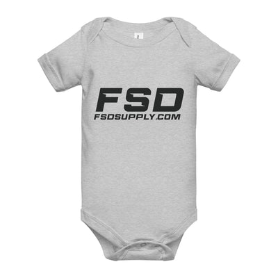 "FSD SUPPLY" Baby Short Sleeve Onesie