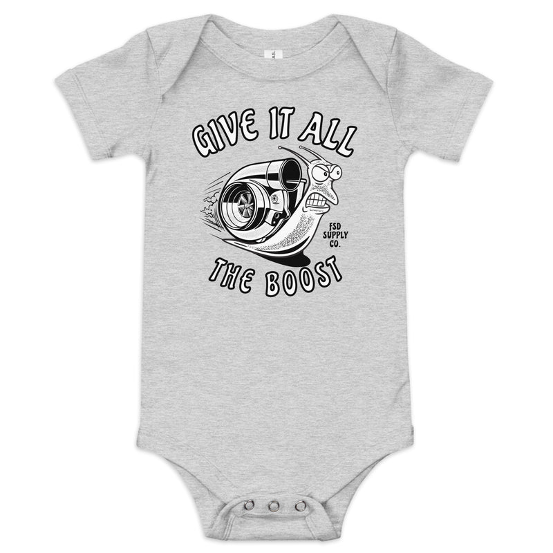 "The Boost" Baby Short Sleeve Onesie