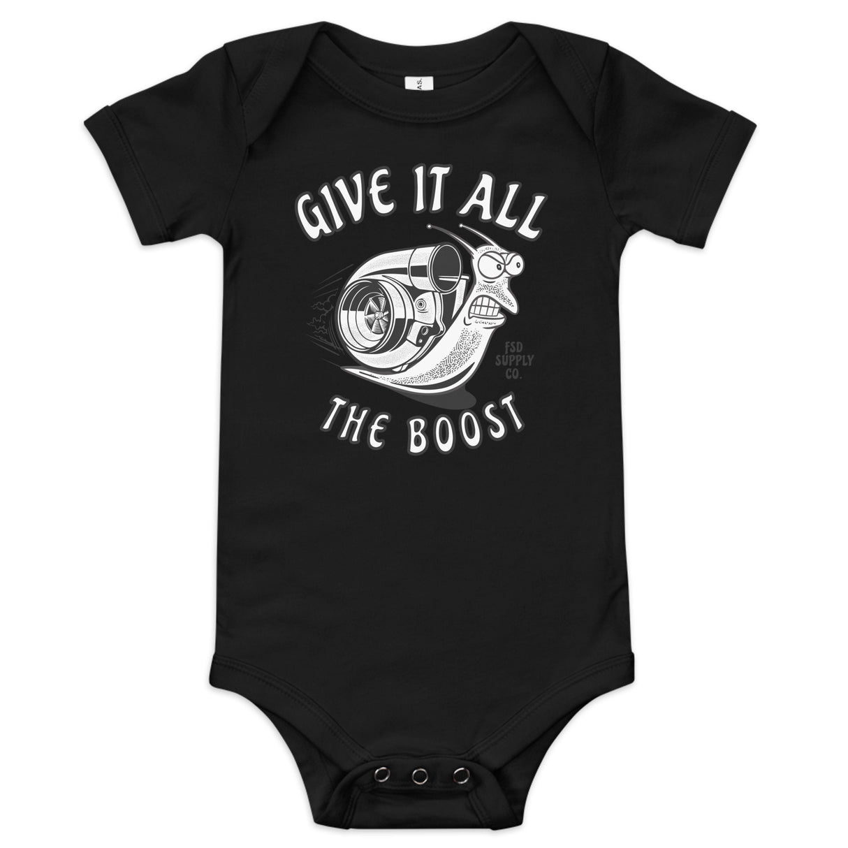 "The Boost" Baby Short Sleeve Onesie